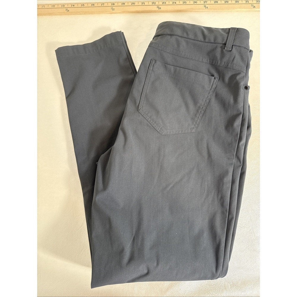 VRST Mens Limitless 5-Pocket Slim Fit Pants Gray Golf 34x34 Great Condition